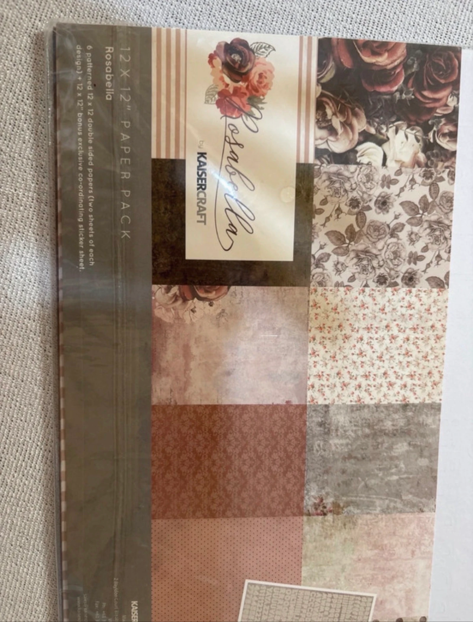 Complete scrapbookingcollectie – KaiserCraft Rosabella (12x12”) – photo 15
